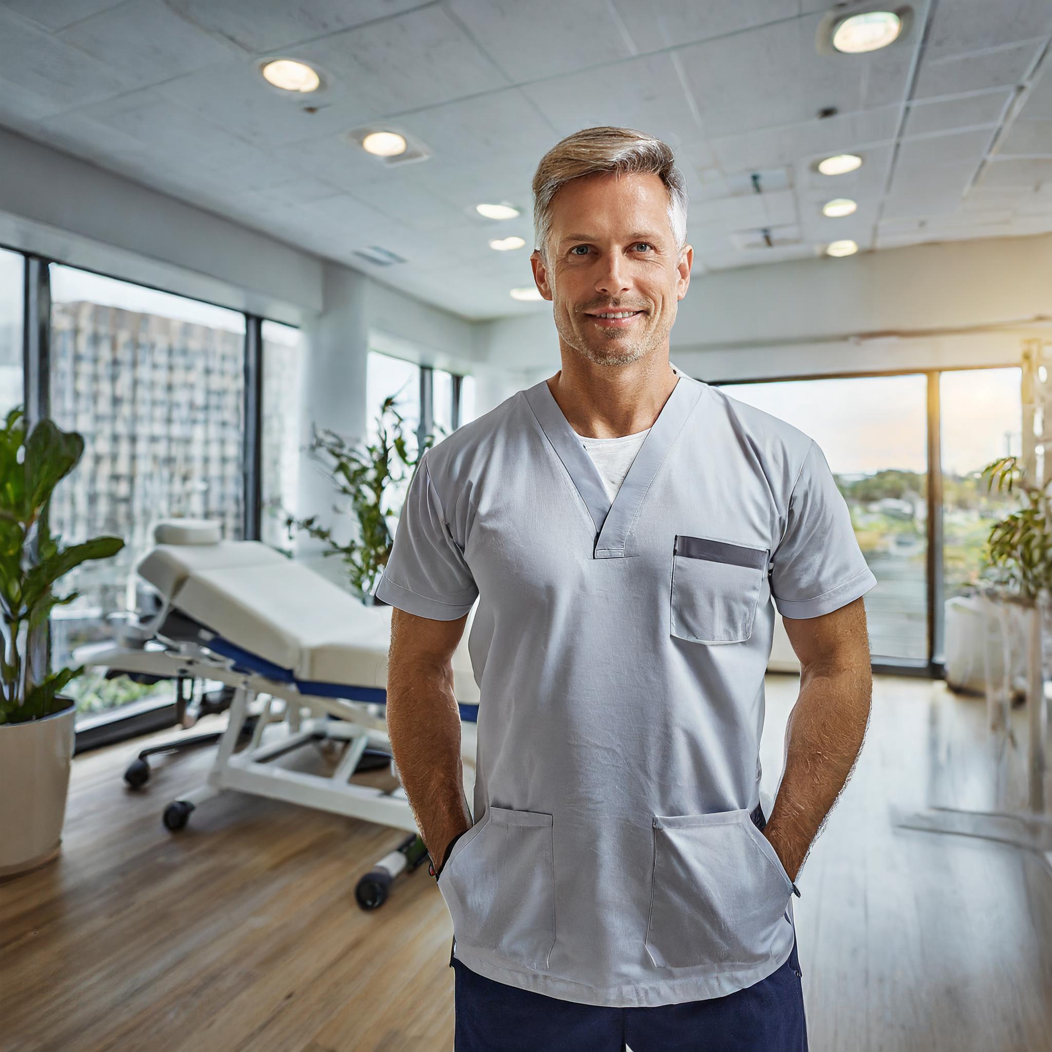 Pflegefachkräfte bei der Arbeit